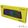 Клавіатура мембранна HATOR Icefall (HTK402UA) black