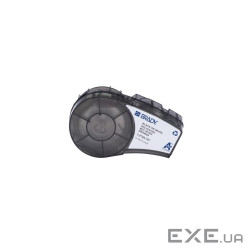 Стрічка для принтера етикеток Brady M21-30-423, 38.1мм х 19.05мм, 91ет, black on white, пол (152098)