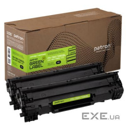 Картридж Patron HP LJ CE278A/CANON 728 GREEN Label (DUAL PACK) (PN-78A/728DGL)