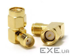 Перехідник кутовий SMA Male-SMA Female (тато-мама) ціна за 1 шт (YT42269)