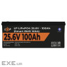 Аккумулятор LP LiFePO4 24V (25,6V) - 100 Ah (2560Wh) (Smart BMS 100А) с BT пластик (42749)