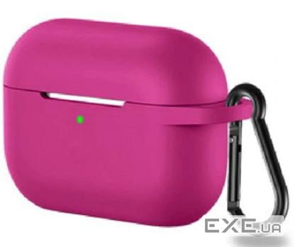 Чохол для навушників BeCover Silicon для Apple AirPods Pro Rose Red (704489)