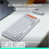 Комплект (клавіатура, миша) бездротовий Logitech Pop Icon Combo Off White (920-013141)