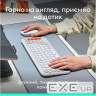 Комплект (клавіатура, миша) бездротовий Logitech Pop Icon Combo Off White (920-013141)