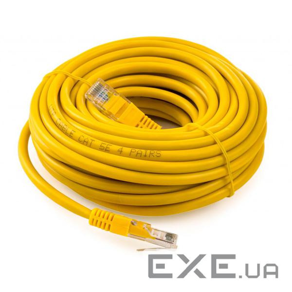 Патч корд Vinga UTPCat5e 10.0 m CCA (VCPPCCCS10Y)