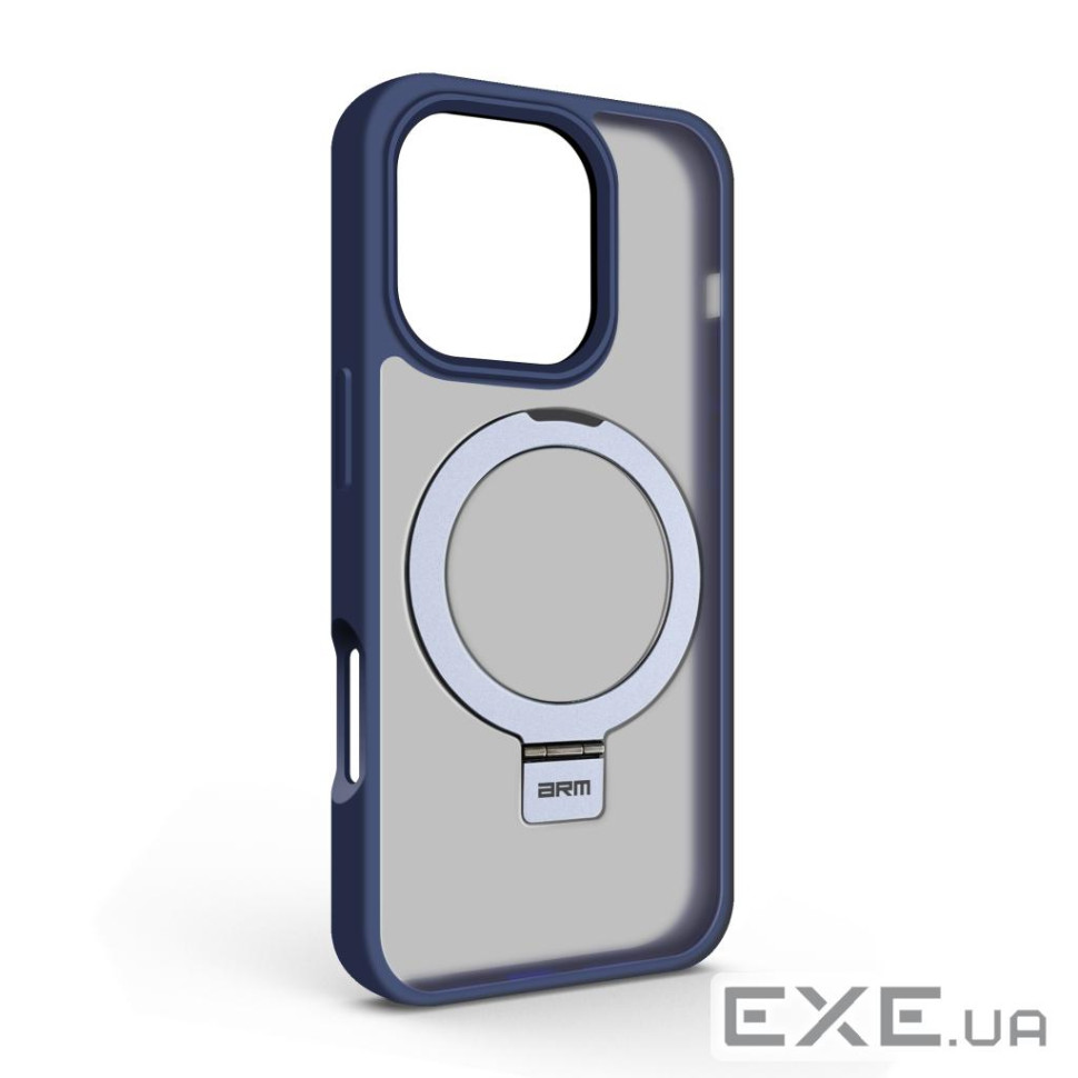 Чохол до мобільного телефона Armorstandart Unit Stand Apple iPhone 16 Pro Dark Blue (ARM78734)