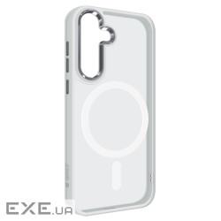 Чохол до мобільного телефона Armorstandart Unit MagSafe Samsung S25 Matte Clear Silver (ARM82261)