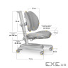 Дитяче крісло Mealux Ortoback Duo Grey (Y-510 G)
