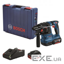 Перфоратор Bosch GBH 185-LI, 18В, SDS-Plus, 1.9Дж, безщітковий, 2х 4.0Ah (0.611.924.021)