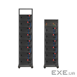 Аккумулятор LP LiFePO4 Battery HVM 716,8V 150Ah (107520 Wh) BMS 160А P AB Lrack black (41890)