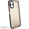 Чохол до мобільного телефона Dengos Matte OPPO A38 (black) (DG-TPU-MATT-134)