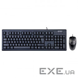 Комплект клавіатура + миша A4TECH KR-8372 (KR-8372 (Black))