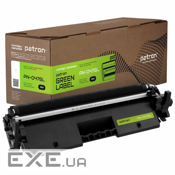 Тонер-картридж Patron CANON 047 GREEN Label (PN-047GL)
