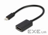 Перехідник Cablexpert USB-C to DisplayPort 4К60Hz (A-CM-DPF-02)