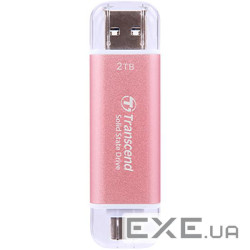 Портативний SSD TRANSCEND ESD310 1TB USB3.2 Gen2 Pink (TS1TESD310P)