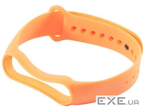 Ремінець для фітнес-браслету Xiaomi Mi Band 5/6/7, Original design, Orange (218276)