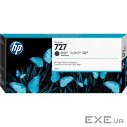 Картридж HP DJ No.727 Matte Black 300-ml (C1Q12A)