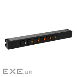 PDU Legrand Блок розподілу живлення 6 розеток С19 клемний блок 19" 16А (646807) (646807)