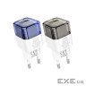Мережевий зарядний пристрій HOCO C131A Platinum dual-port PD30W+QC3.0 charger(EU) Tr (6942007609821)