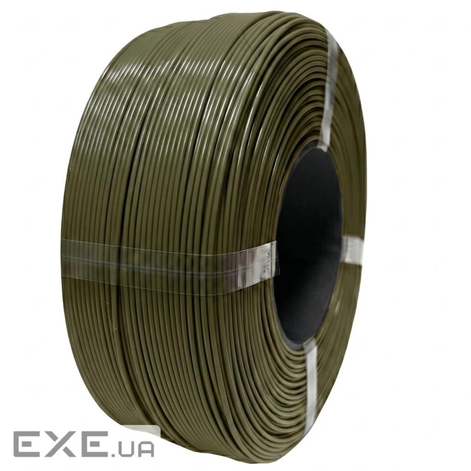 Пластик для 3D-принтера Тірапласт PETG Refill 1.75 мм 1,0 кг khaki (25310/26220)