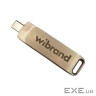 Зовнішній накопичувач SSD, 2Tb, Wibrand Wolf, Silver, Type-C / USB 3.2 (Gen 2), 1000 (WIEXSSD/WO2TB)