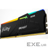 Модуль пам'яті KINGSTON FURY Beast RGB EXPO Black DDR5 6000MHz 16GB (KF560C36BBE2A-16)