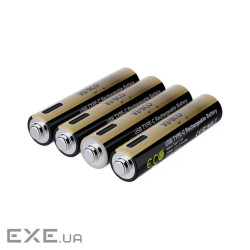 Акумулятор Verico AAA USB Type-C 750mAh/1125mWh-1.5V Li-ion 4шт./уп. (Loop Energy (1UDBT-A7WEAC-NN)