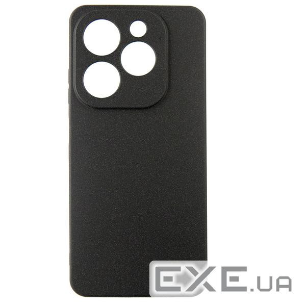 Чохол до мобільного телефона Dengos Carbon Infinix Smart 8 Plus (black) (DG-TPU-CRBN-218)