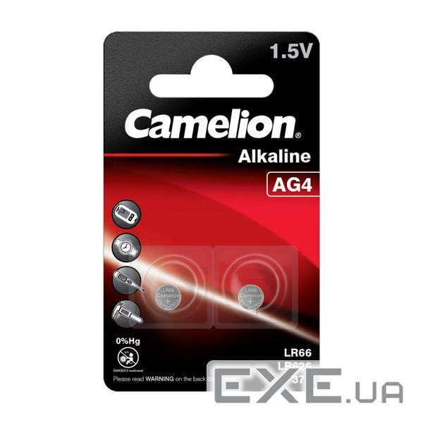 Батарейка CAMELION Alkaline LR66 2шт/уп (12050204) (AG4-BP2)