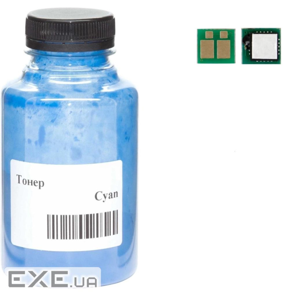 Тонер Canon IR C3025/C3025i, С-EXV54 270г Cyan developer+chip АНК (3204205)