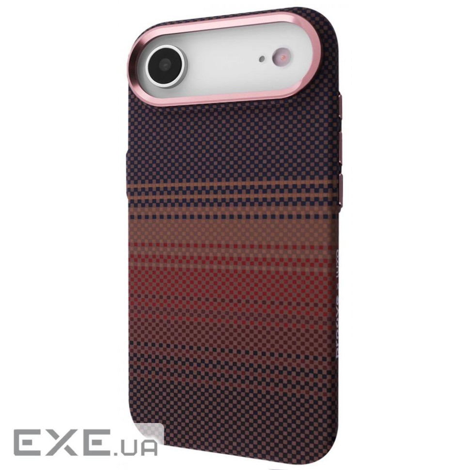 Чехол Gleam Case with Magnetic Ring iPhone 17 Air gold stripes (65181 gold stripes)