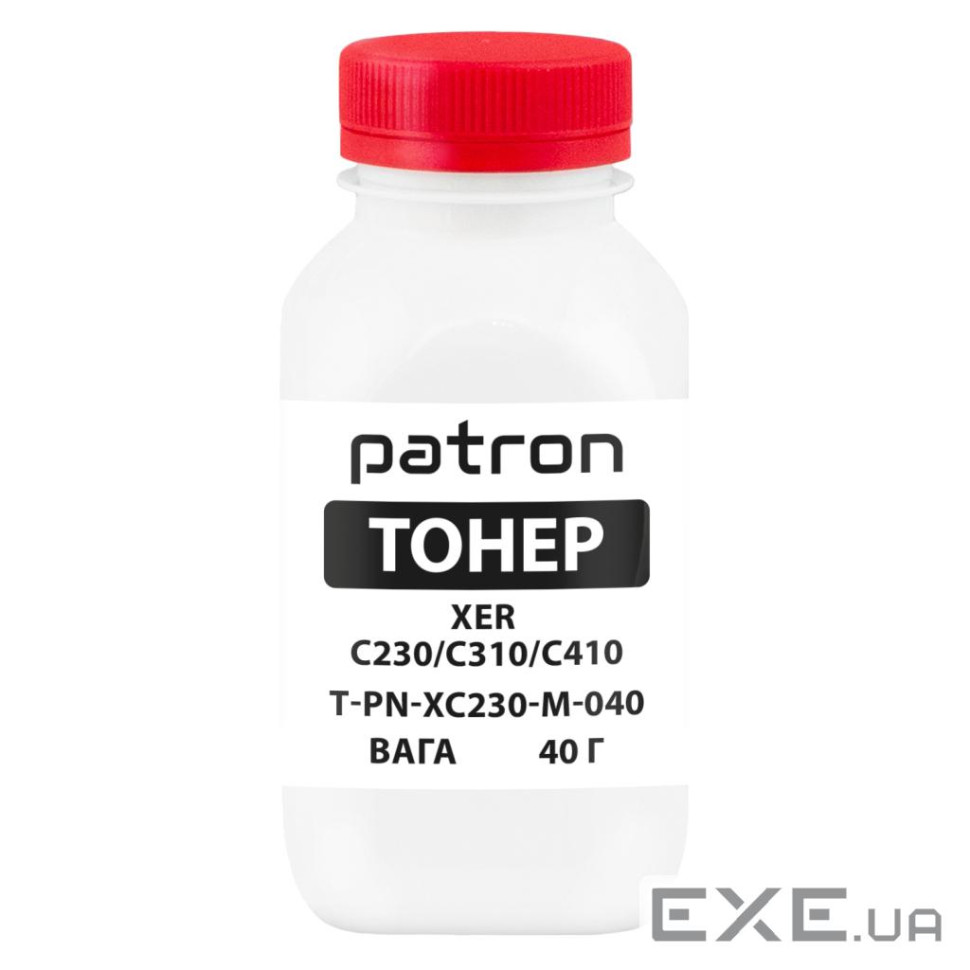 Тонер XER C230/C310/C410, 40 г, Magenta Patron (PN-XC230-M-040)