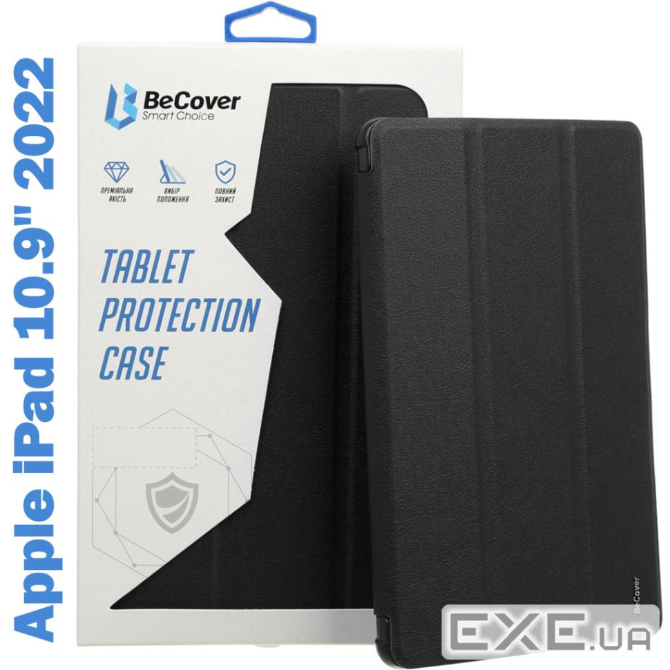 Чохол до планшета BeCover Tri Fold Soft TPU mount Apple Pencil Apple iPad 10.9" 2022/24/11" (708459)
