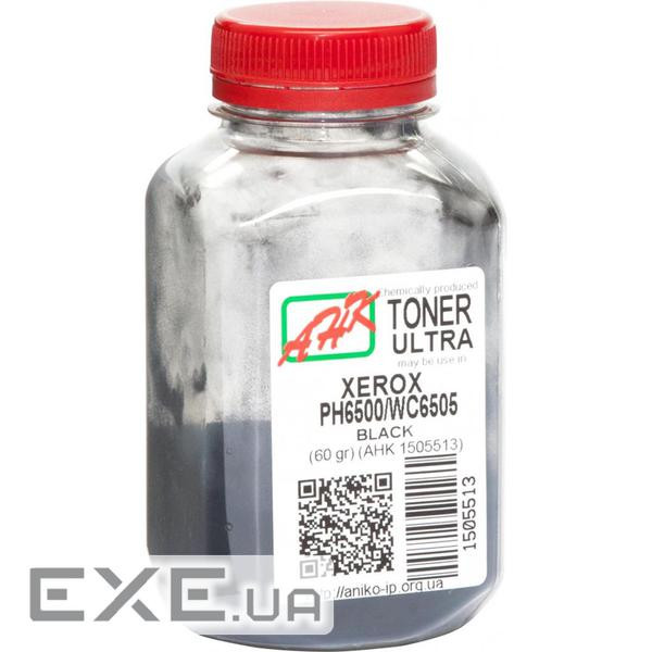 Тонер Xerox Ph6500/ WC6505, ULTRA COLOR, 60г Black AHK (1505513)