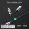 Кабель UGREEN US316 Type-C to Type-C PD 100W 1.5м Black (70428) (UGR-70428)