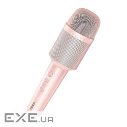 Мікрофон бездротовий HOCO DBK1, Pink, BOX (HOCO DBK1 / P)