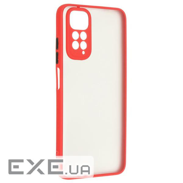 Чохол-накладка Armorstandart Frosted Matte для Xiaomi Redmi Note 11/Note 11s Red (ARM66740)