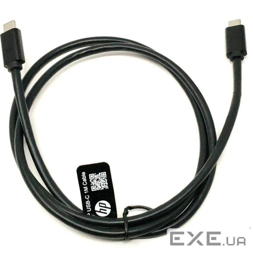 Дата кабель USB-C to USB-C 1.0m 3A 60W HP (HP_DHC-TC112G-1M)