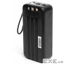 Батарея універсальна Hölmer NRG-02 Cheetah 30000mAh 22.5W Black