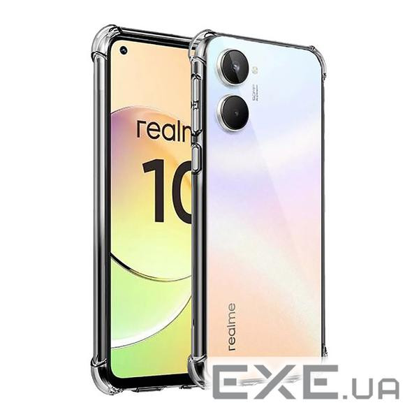Чохол до мобільного телефона BeCover Anti-Shock Realme 10 Clear (708927)