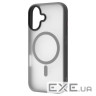 Чохол WAVE Matte Insane Case with Magnetic Ring iPhone 16 gray (59342 gray)