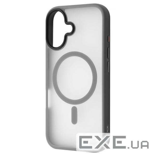 Чохол WAVE Matte Insane Case with Magnetic Ring iPhone 16 gray (59342 gray)