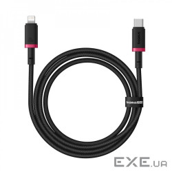 Cable Baseus Dura Series Type-C to Lightning 20W (1m) black/red (P10377800U01-01 black/red)