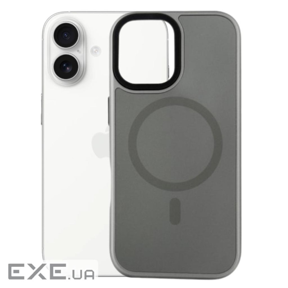Чохол до мобільного телефона BeCover FIBRA ArcLine MagSafe Apple iPhone 17 Gray (715374)