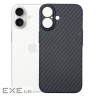 Чохол до мобільного телефона BeCover FIBRA Carbonite MagSafe Apple iPhone 17 Black (715406)
