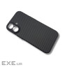 Чохол до мобільного телефона BeCover FIBRA Carbonite MagSafe Apple iPhone 17 Black (715406)