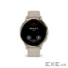 Смарт-годинник Garmin Venu 3S, French Gray + Soft Gold, GPS (010-02785-02)
