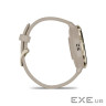 Смарт-годинник Garmin Venu 3S, French Gray + Soft Gold, GPS (010-02785-02)