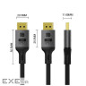 Кабель DisplayPort (M) - DisplayPort (M), 3 м, Black, ColorWay, V2.1, 16K / 60 Гц (CW-CBDP092-BK)