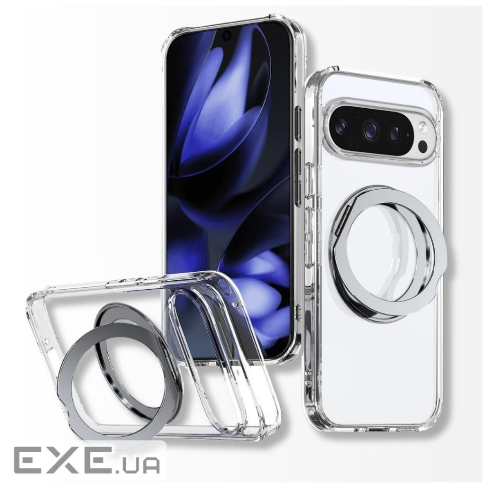 Чохол до мобільного телефона BeCover Aura Fold Google Pixel 9 Pro XL / 10 Pro XL Transparent (715672